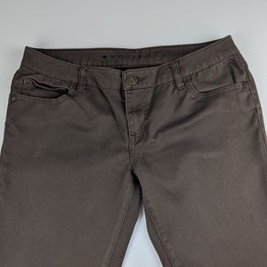 Celebrity Pink Brown Skinny Pants (Size: Juniors 11)